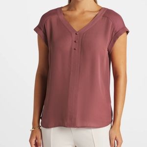 Helina Mixed Material Blouse